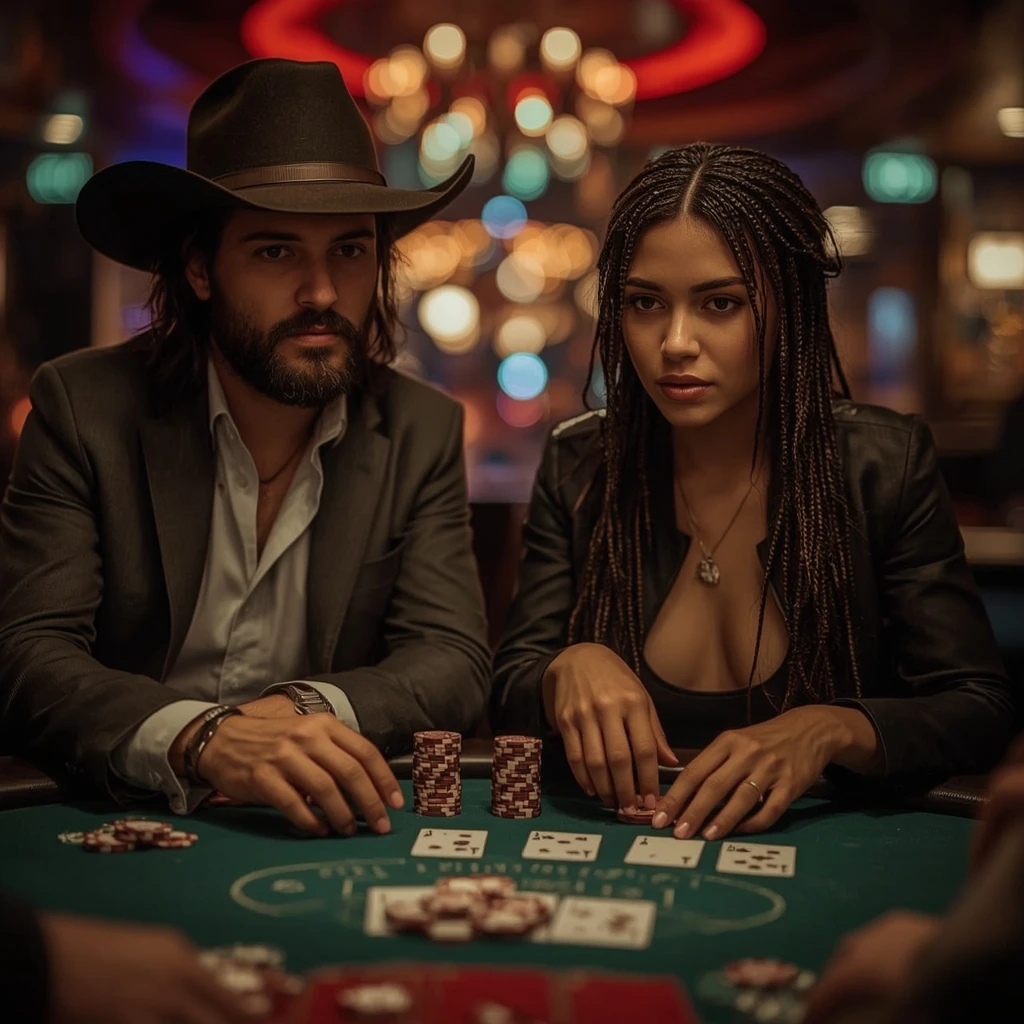 foto de dos jugadores de póker SOMOSCASINO